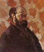 Paul Cezanne Self-Portrait on Rose Background Sweden oil painting artist
